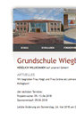 Mobile Screenshot of gs-wiegboldsbur.de